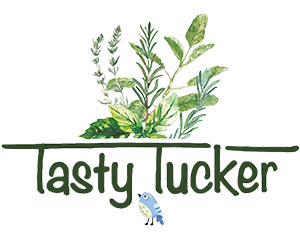 Green tasty tucker logo